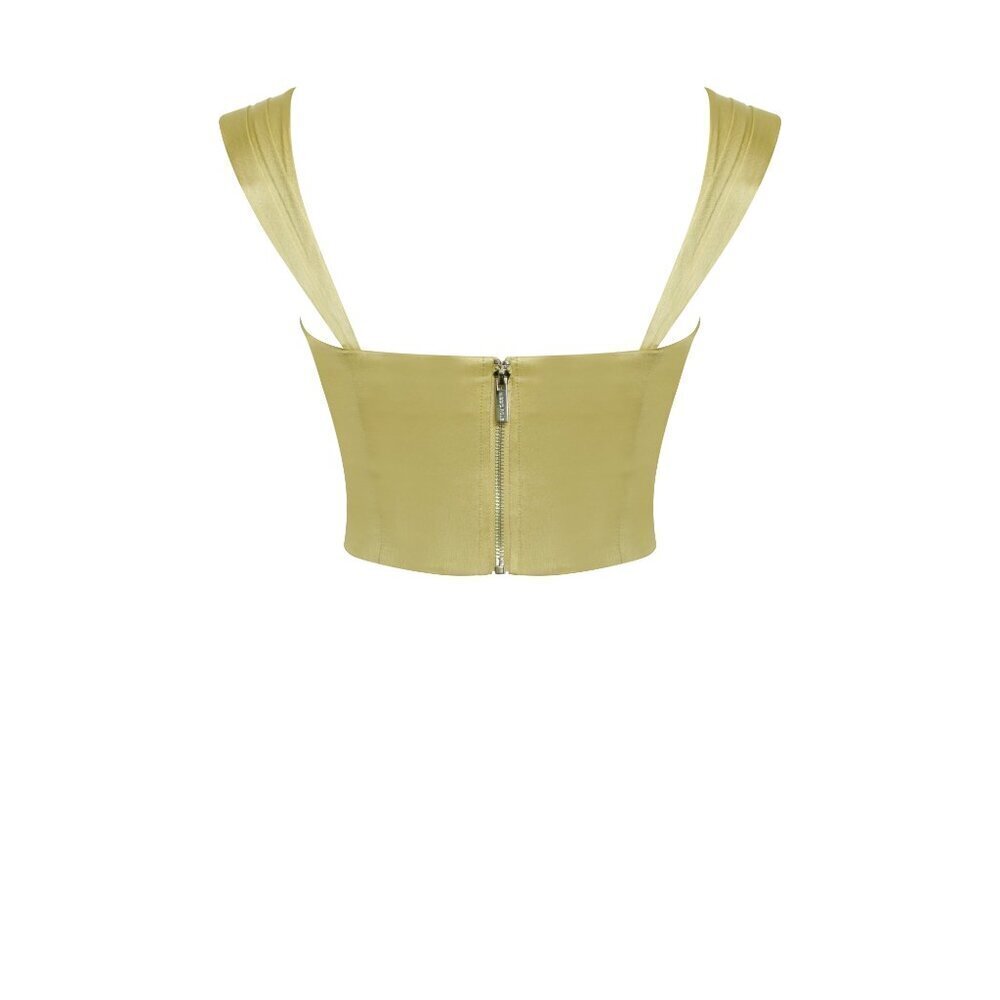 Sahara Lace Satin Corset Top - Picture 6 of 11
